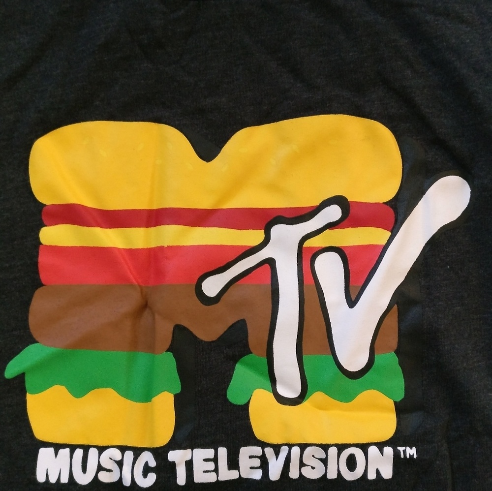 Mtv Tank top in charcoal with black trim